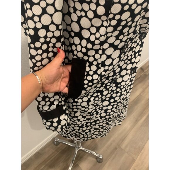 MAX MARA BLACK WHITE DOT DESIGN SIZE XXL - Picture 11 of 15